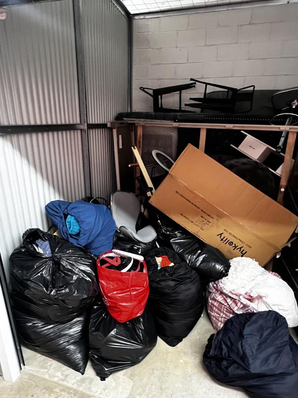 Storage Unit Auction in Newark, NJ at Uhaul of Newark (Orange street